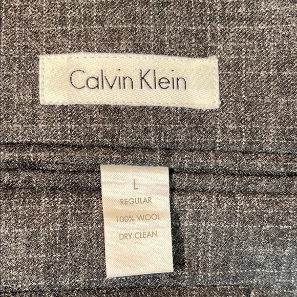 Calvin Klein Gray Sport Coat with Notch Lapels - Picture 5 of 7